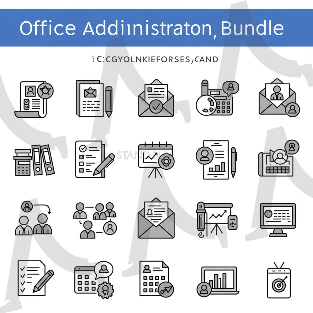 사무행정 아이콘 관련 묶음 | ai, 사무, 행정, 사무행정, 사무행정아이콘, 사무아이콘, 행정아이콘 | 스탠바이 STANDBUY 디지털 콘텐츠