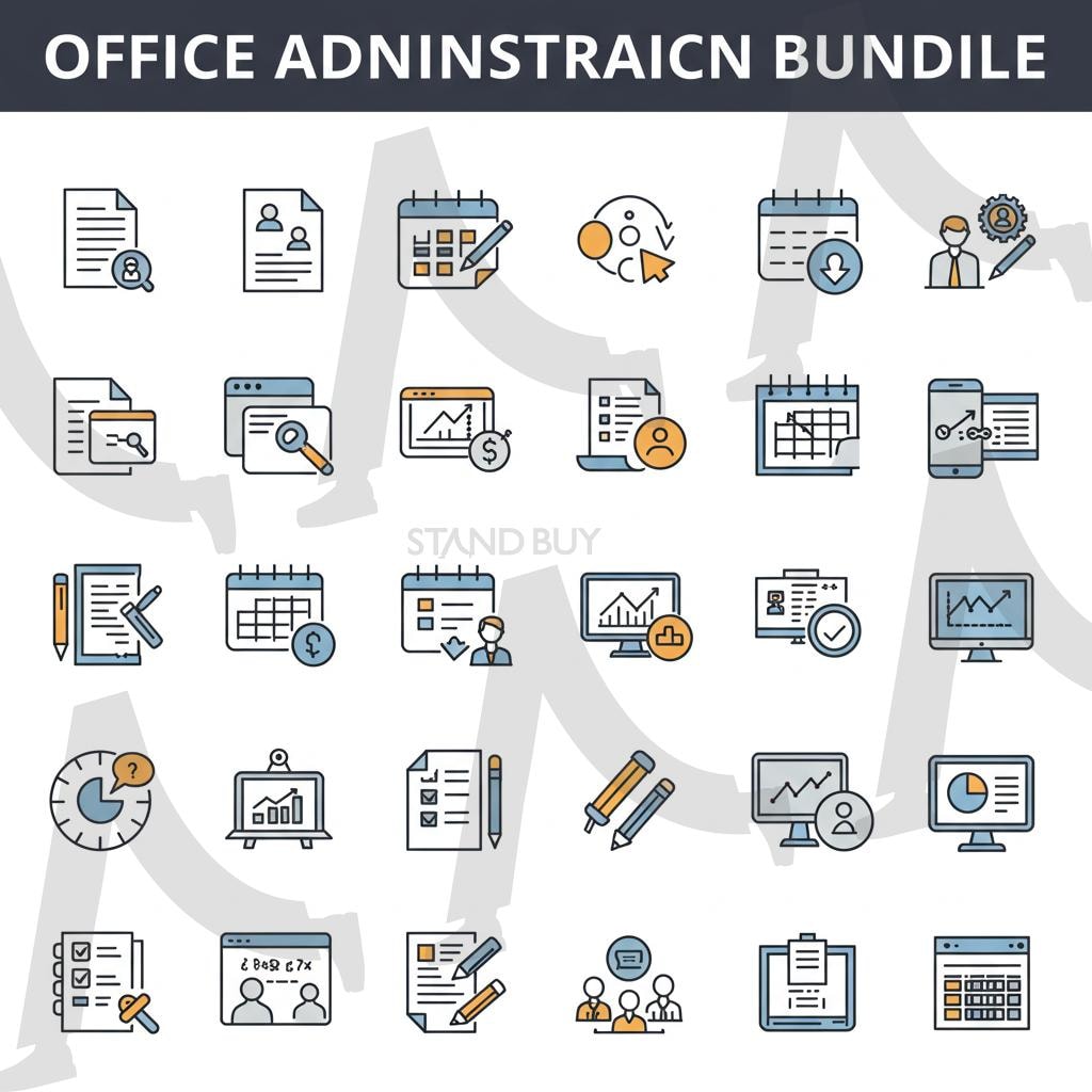 사무행정 아이콘 관련 묶음 | ai, 사무행정 아이콘 관련 묶음, 사무행정, 아이콘묶음, 사무아이콘, 행정아이콘 | 스탠바이 STANDBUY 디지털 콘텐츠