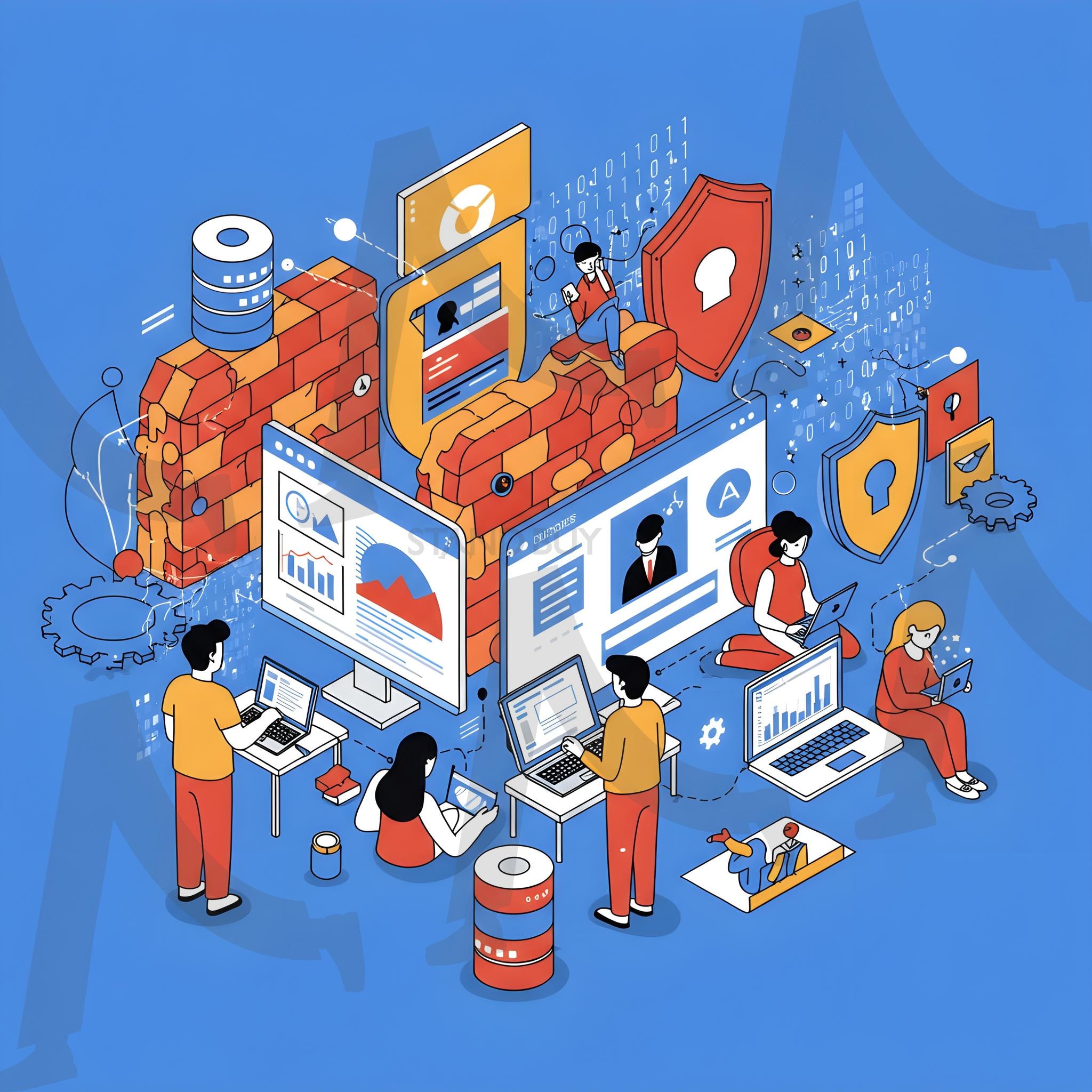 사이버 보안 및 데이터 보호 | Technology, computer, business, digital, design, internet, vector, communication, network, CIRCUIT, data, concept, science, tech, future, electronics, blue, circuit board, illustration, connection, symbol, chip, web, pattern, motherboard, 사이버, 보안, 경호, 경비, 자물쇠, 시큐리티, ai | 스탠바이 STANDBUY 디지털 콘텐츠