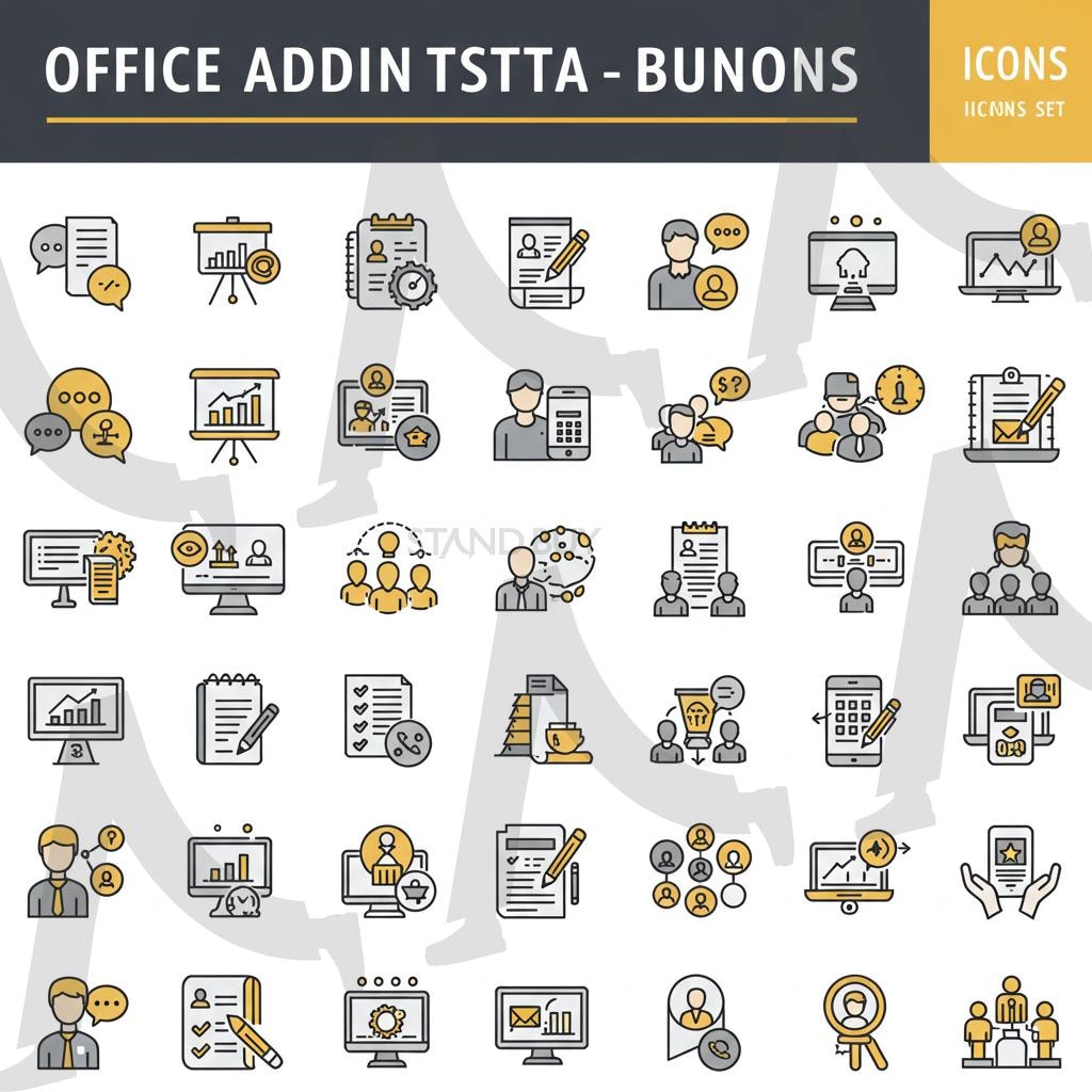 사무행정 아이콘 관련 묶음 | 사무행정 아이콘 관련 묶음, ai, 사무아이콘, 행정아이콘, 사무행정, 아이콘묶음 | 스탠바이 STANDBUY 디지털 콘텐츠