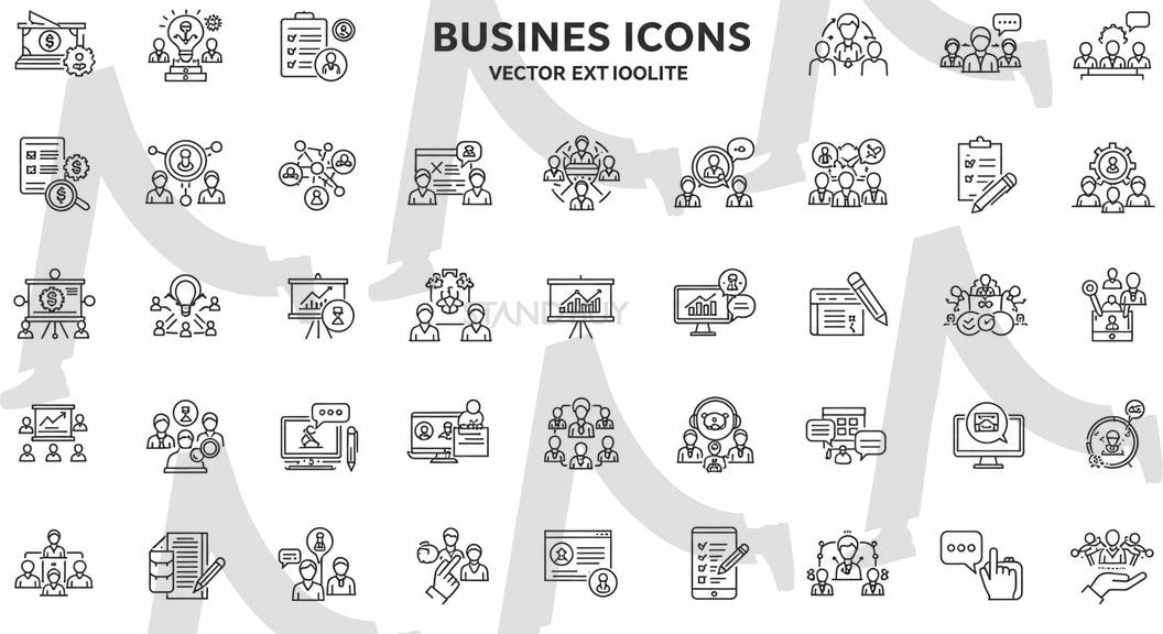 회사 관련 아이콘 | ai, 회사관련 아이콘, 회사업무 아이콘, 아이콘묶음, 업무아이콘 | 스탠바이 STANDBUY 디지털 콘텐츠