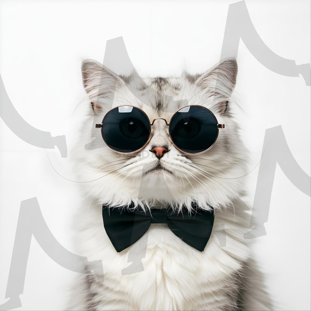 패션고양이 | ai, 선글라스, 패션, 고양이, 패션고양이, 냥이, cat, fashion | 스탠바이 STANDBUY 디지털 콘텐츠