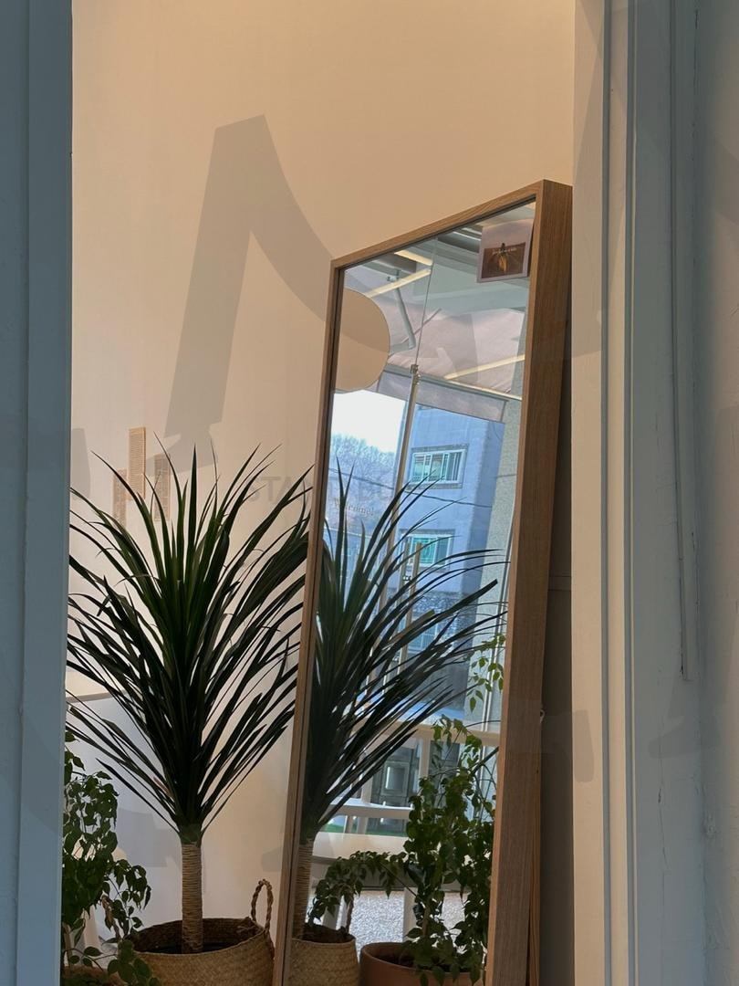거울과 식물 – 공간의 조화 | 카페, 감성카페, 감성, 거울, 식물, 인테리어, 디자인, 자연, 아늑함, 따뜻함, 공간미학, 공간, 아트, 세련됨, 조화, 홈데코, 커피, 배경화면 | 스탠바이 STANDBUY 디지털 콘텐츠
