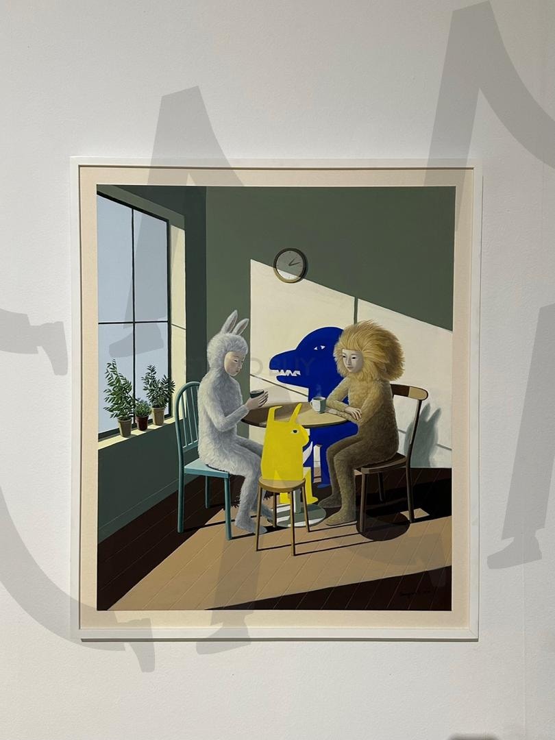 환상의 대화 – 상상 속의 친구들 | 아트, 일러스트, 전시, 전시회, 상상력, 우정, 소통, 캐릭터, 화가, 디자인, 동물, 예술, 예술작품, 창의력, 상상의세계, 그래픽아트, 그래픽, 색감, 미술, art, 그림 | 스탠바이 STANDBUY 디지털 콘텐츠