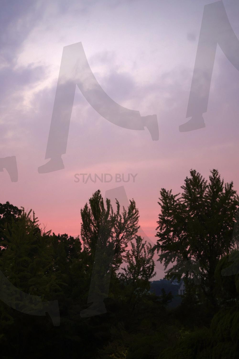 핑크노을 | 이화여대, 핑크노을, 노을, 캠퍼스, 하늘 | 스탠바이 STANDBUY 디지털 콘텐츠