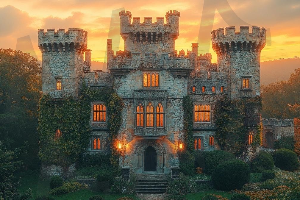 다양한 성의 모습 5 | 풍경, 배경, 환경, 성, castle, 하늘, ai | 스탠바이 STANDBUY 디지털 콘텐츠