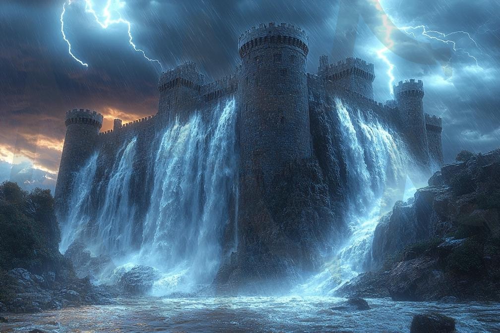 다양한 성의 모습 25 | 풍경, 배경, 환경, 성, castle, 하늘, ai | 스탠바이 STANDBUY 디지털 콘텐츠