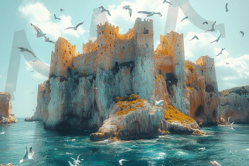 다양한 성의 모습 42 | 풍경, 배경, 환경, 성, castle, 하늘, ai | 스탠바이 STANDBUY 디지털 콘텐츠