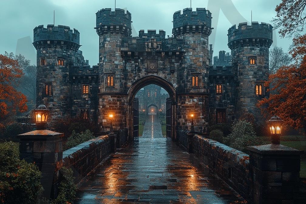 다양한 성의 모습 30 | 풍경, 배경, 환경, 성, castle, 하늘, ai | 스탠바이 STANDBUY 디지털 콘텐츠