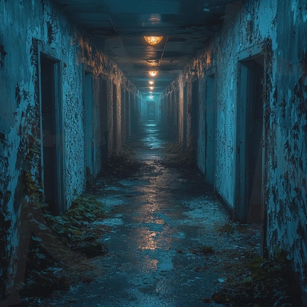 다양한 폐허, 폐건물의 모습 20 | 풍경, 배경, 환경, 공포, 건물, 분위기, ai | 스탠바이 STANDBUY 디지털 콘텐츠