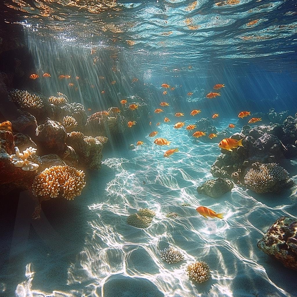 다양한 바다의 모습 5 | 자연, 풍경, 환경, 배경, 바다, 분위기, ai | 스탠바이 STANDBUY 디지털 콘텐츠