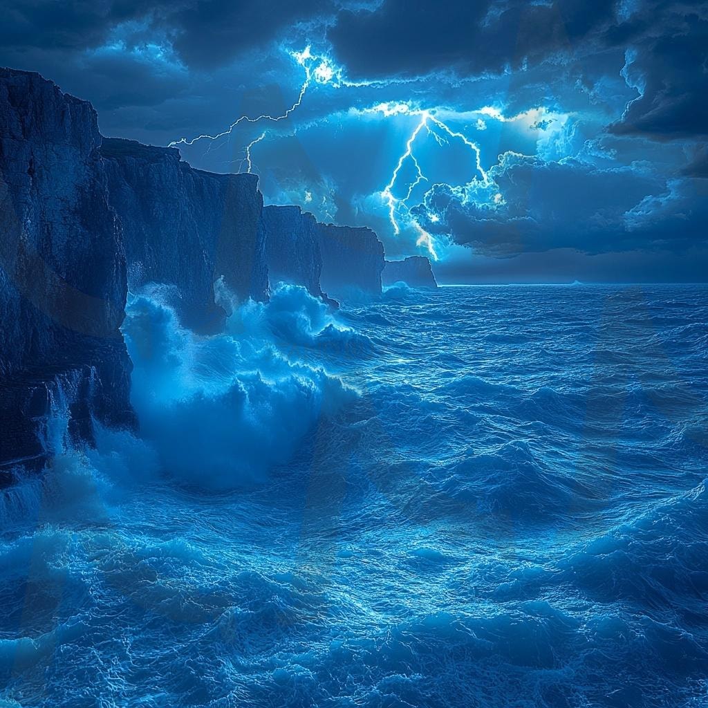 다양한 바다의 모습 4 | 자연, 풍경, 환경, 배경, 바다, 분위기, ai | 스탠바이 STANDBUY 디지털 콘텐츠