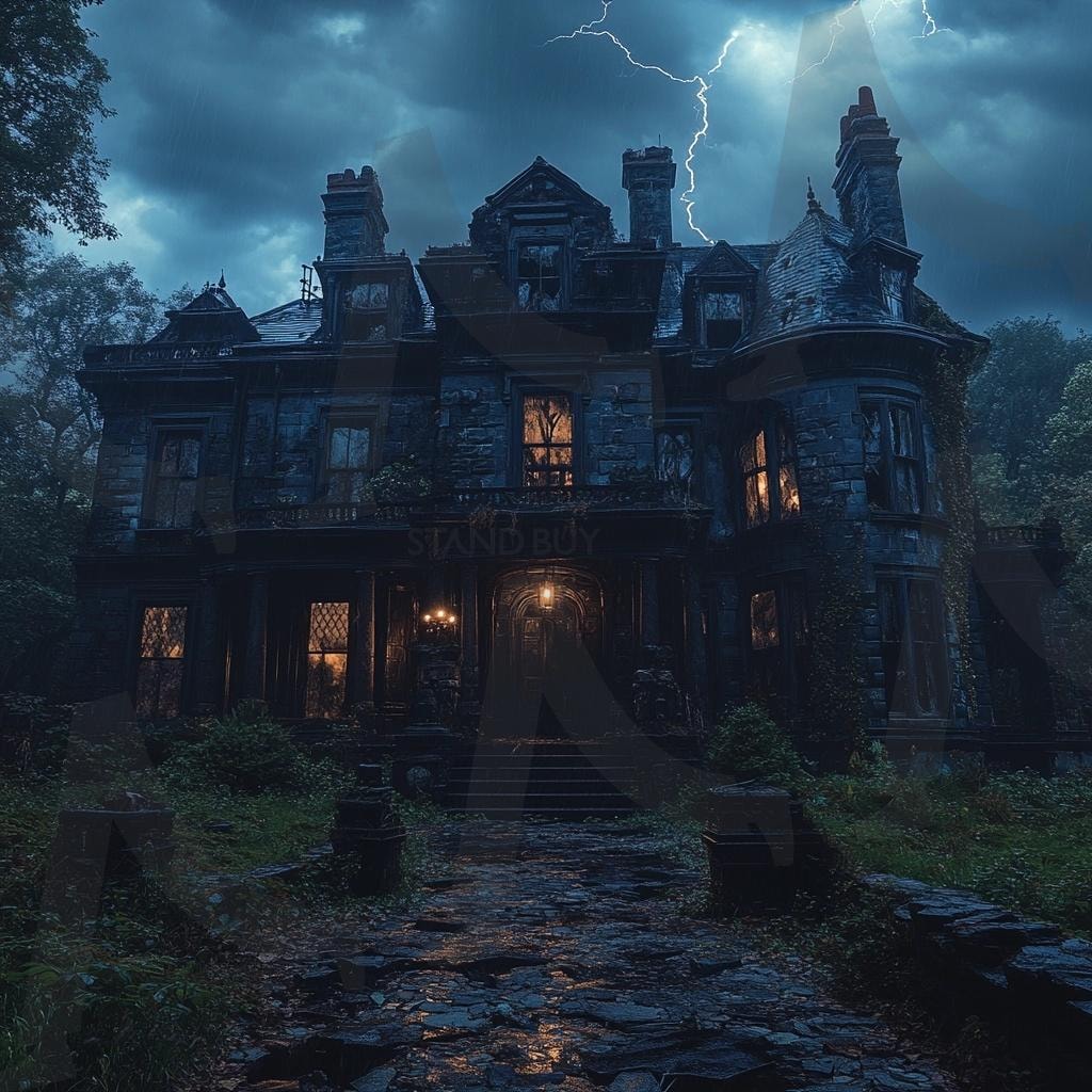 다양한 폐허, 폐건물의 모습 2 | 풍경, 배경, 환경, 공포, 건물, 분위기, ai | 스탠바이 STANDBUY 디지털 콘텐츠