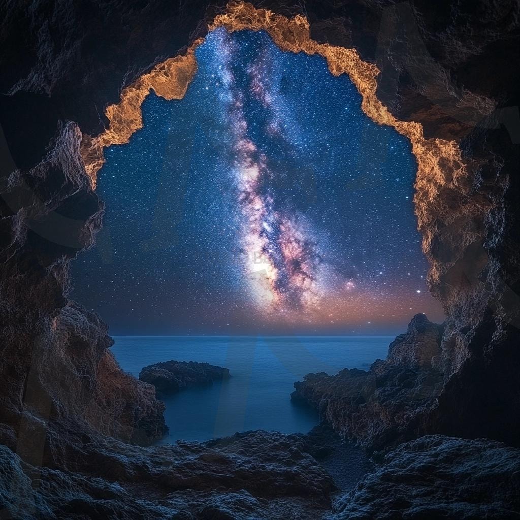 다양한 동굴의 모습-바다 | 자연, 풍경, 동굴, 환경, 빛, 바다, ai | 스탠바이 STANDBUY 디지털 콘텐츠