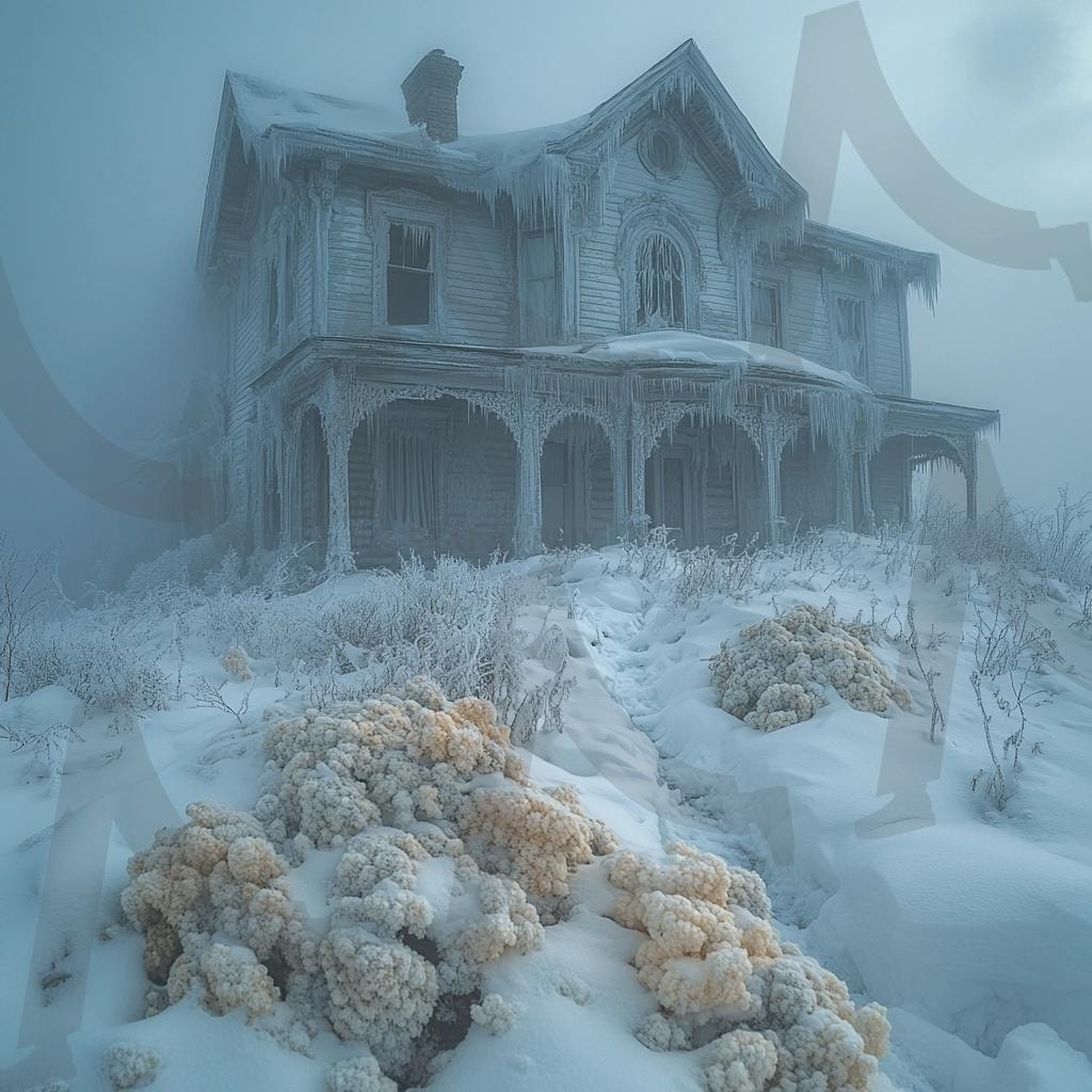 다양한 폐허, 폐건물의 모습 16 | 풍경, 배경, 환경, 공포, 건물, 분위기, ai | 스탠바이 STANDBUY 디지털 콘텐츠