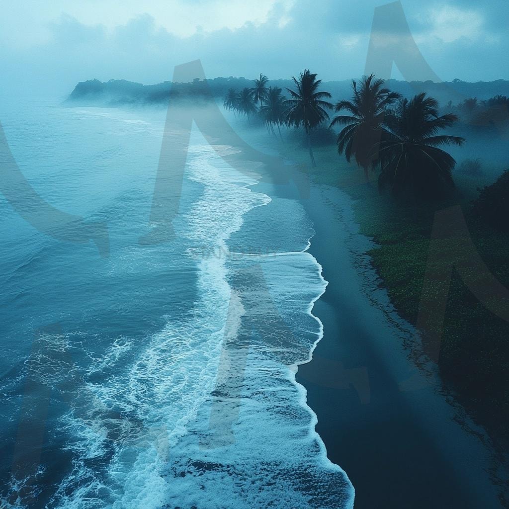 다양한 바다의 모습 19 | 자연, 풍경, 환경, 배경, 바다, 분위기, ai | 스탠바이 STANDBUY 디지털 콘텐츠