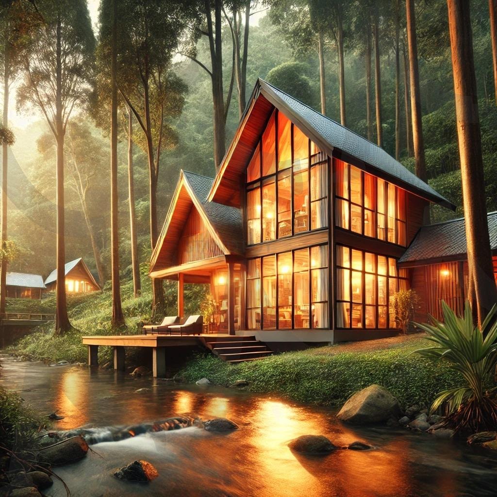 시냇물 별장 | 강가, 시냇물, 자연, 풍경, 배경이미지, 뒷배경, 이미지 | 스탠바이 STANDBUY 디지털 콘텐츠