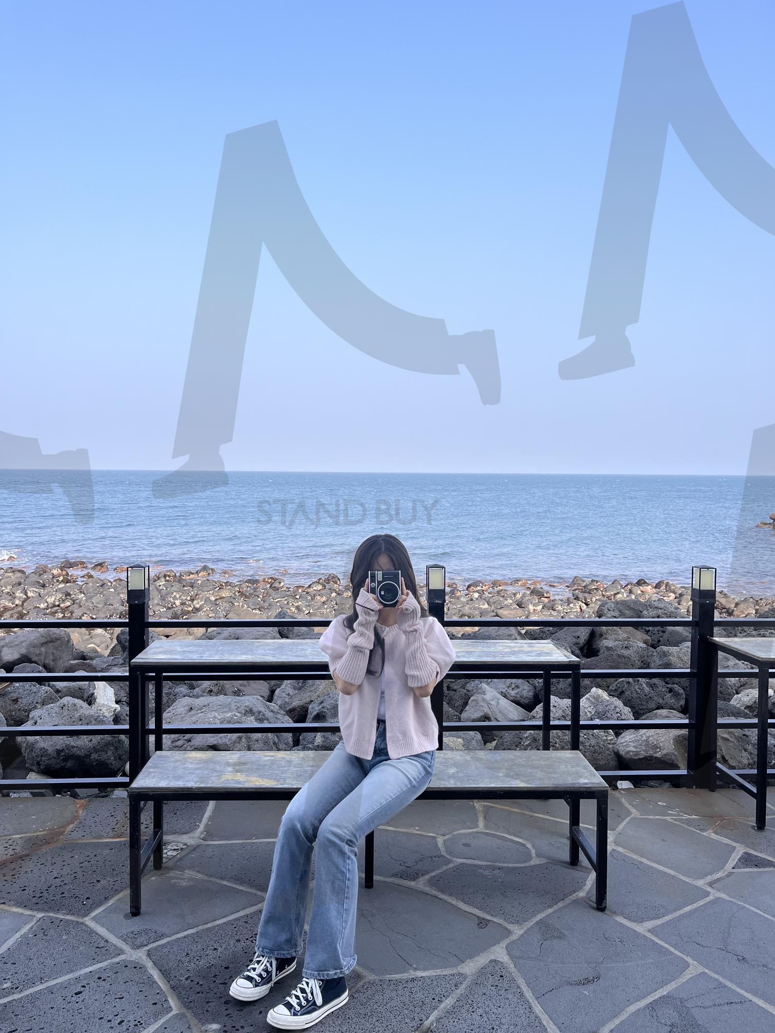 한국 제주도 여행 인물 사진 Portrait Photography Jeju, South Korea | 인물, 여성, 사진, 여행, 한국, 대한민국, 제주도, 제주, 제주여행, 카메라, Portrait, korea, jeju, camera, Polaroid, 폴라로이드, 인물사진 | 스탠바이 STANDBUY 디지털 콘텐츠