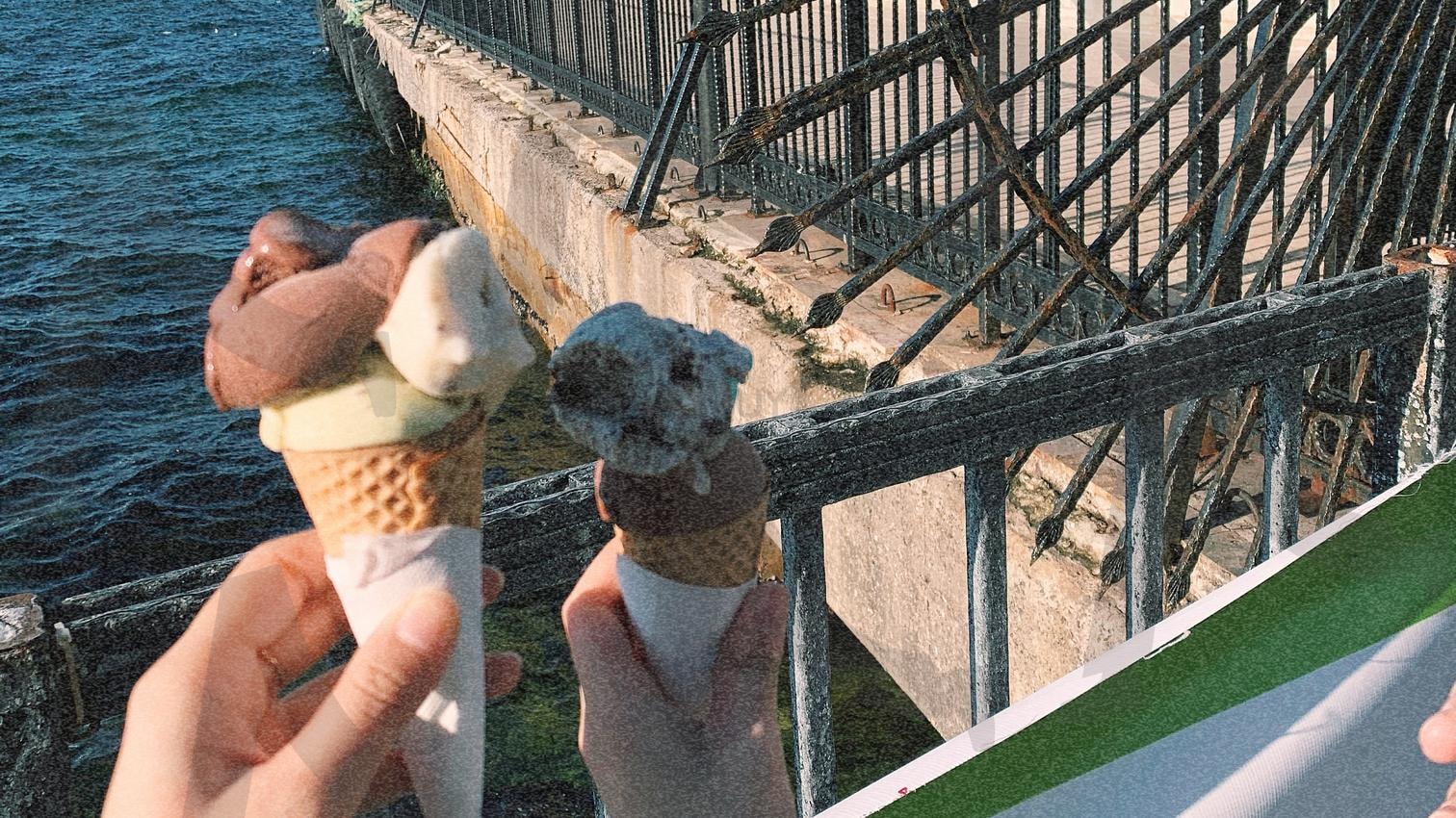 터키에서 아이스크림 | 아이스크림, 터키, 바닷가, 바다, 디저트 | 스탠바이 STANDBUY 디지털 콘텐츠