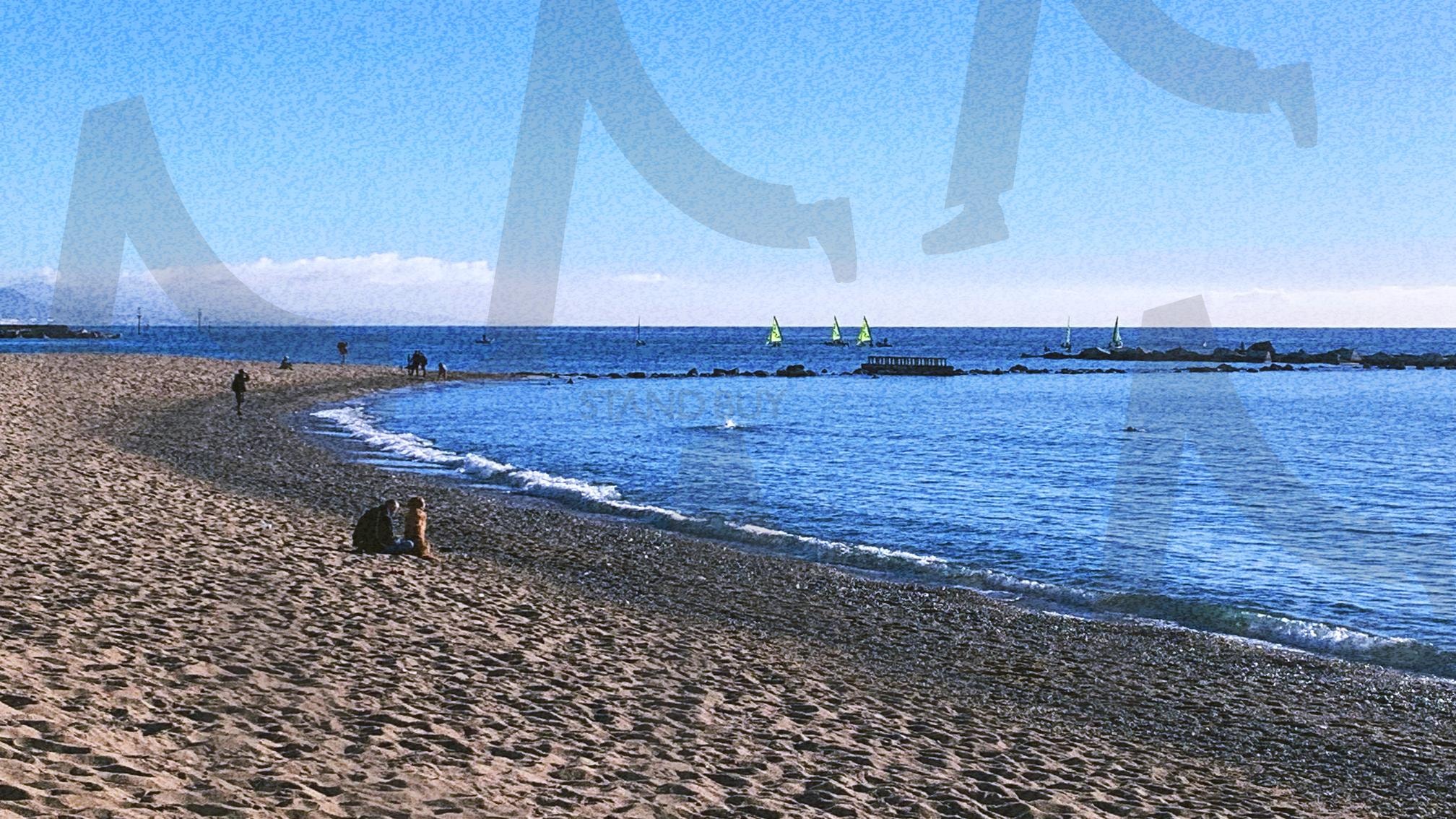 바르셀로나 해변 | 바르셀로나, 해변, 바다, 파도, 자연, 유럽, 스페인 | 스탠바이 STANDBUY 디지털 콘텐츠