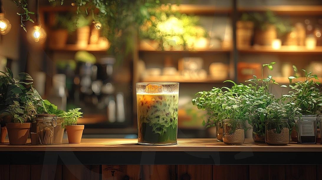 다양한 분위기 좋은 카페의 모습 26 | 풍경, 배경, 카페, 커피, 아늑한, 분위기, ai | 스탠바이 STANDBUY 디지털 콘텐츠