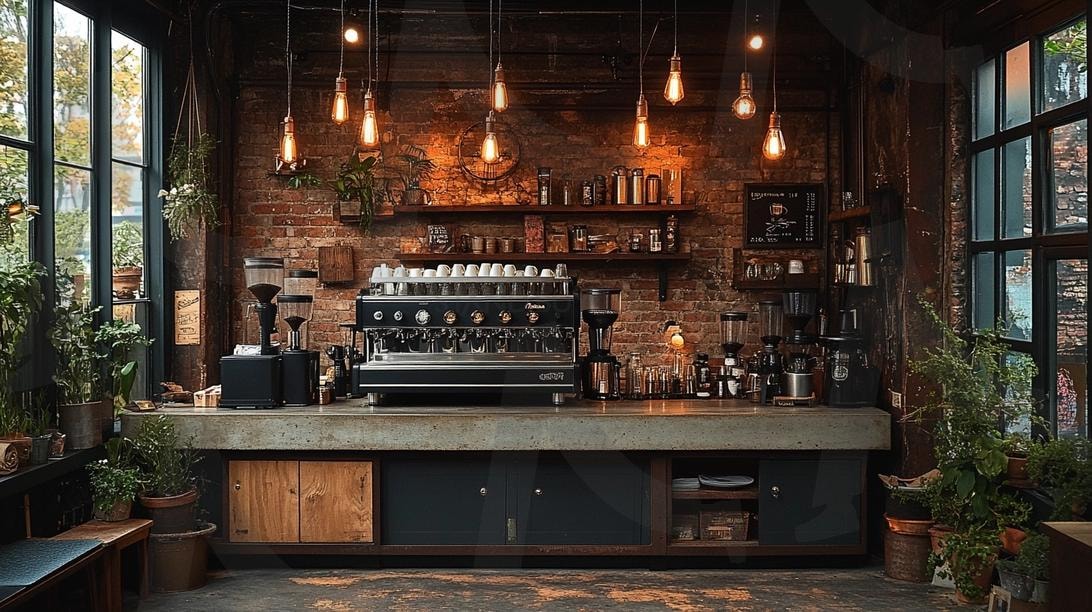 다양한 분위기 좋은 카페의 모습 60 | 풍경, 배경, 카페, 커피, 아늑한, 분위기, ai | 스탠바이 STANDBUY 디지털 콘텐츠