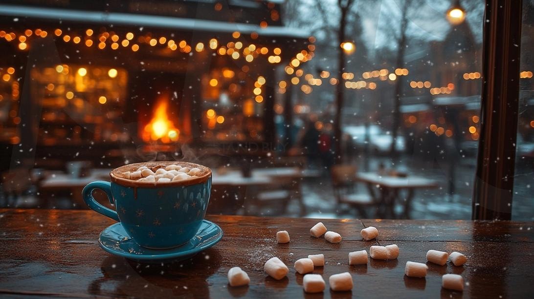 다양한 분위기 좋은 카페의 모습 15 | 풍경, 배경, 카페, 커피, 아늑한, 분위기, ai | 스탠바이 STANDBUY 디지털 콘텐츠