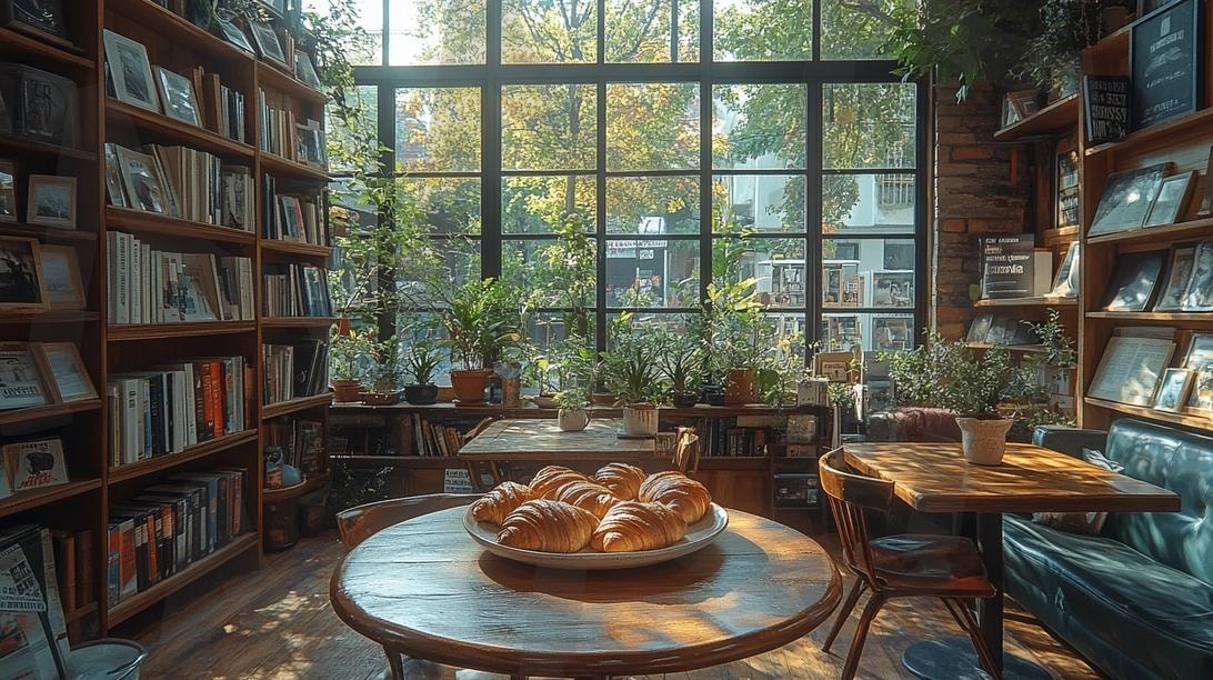 다양한 분위기 좋은 카페의 모습 4 | 풍경, 배경, 카페, 커피, 아늑한, 분위기, ai | 스탠바이 STANDBUY 디지털 콘텐츠