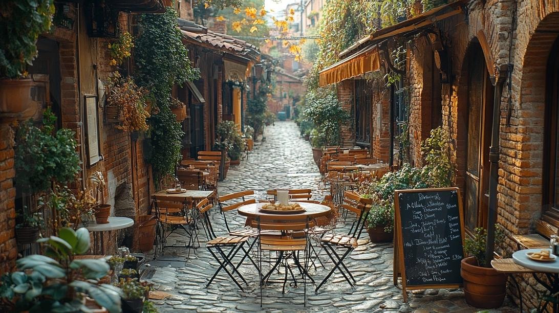 다양한 분위기 좋은 카페의 모습 13 | 풍경, 배경, 카페, 커피, 아늑한, 분위기, ai | 스탠바이 STANDBUY 디지털 콘텐츠