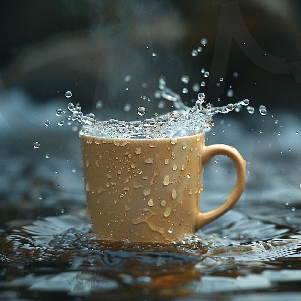 머그컵 | 물방울, 물, 물컵, 컵, 비, 커피, ai | 스탠바이 STANDBUY 디지털 콘텐츠