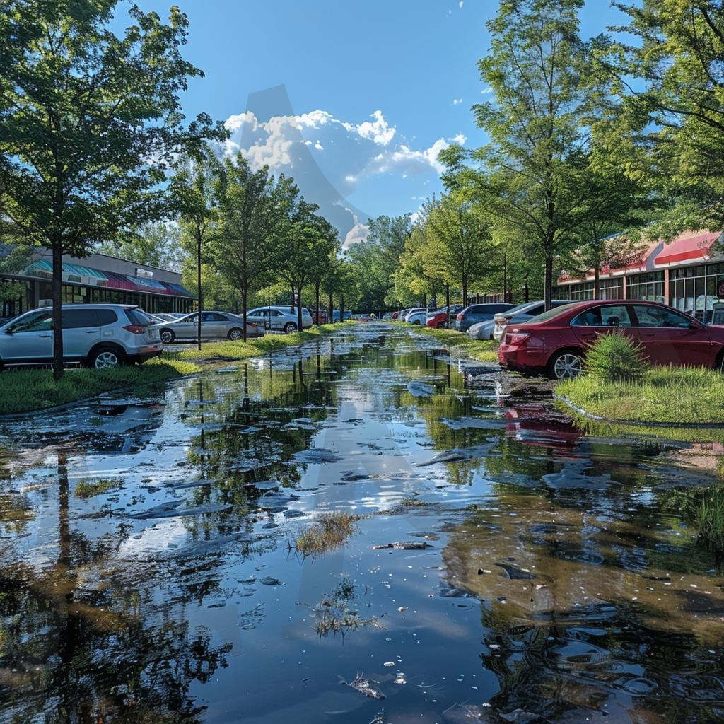 비온뒤거리풍경 | 비, 가을, 겨울, 거리, 가로등, 도시, 장마, 숲, 마을, ai | 스탠바이 STANDBUY 디지털 콘텐츠