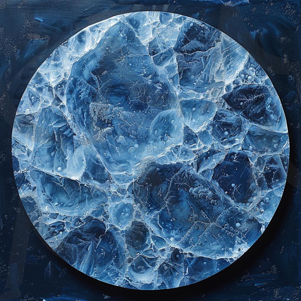 얼음접시 | 얼음, 물, 조각, 빙수, 원반, 원, ai | 스탠바이 STANDBUY 디지털 콘텐츠