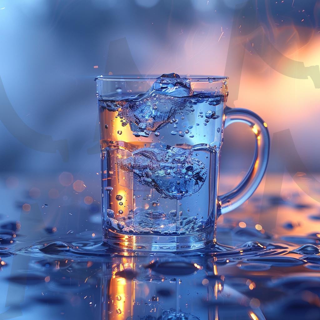 물 | 컵, 잔, 물, 물컵, 얼음물, 얼음, ai | 스탠바이 STANDBUY 디지털 콘텐츠