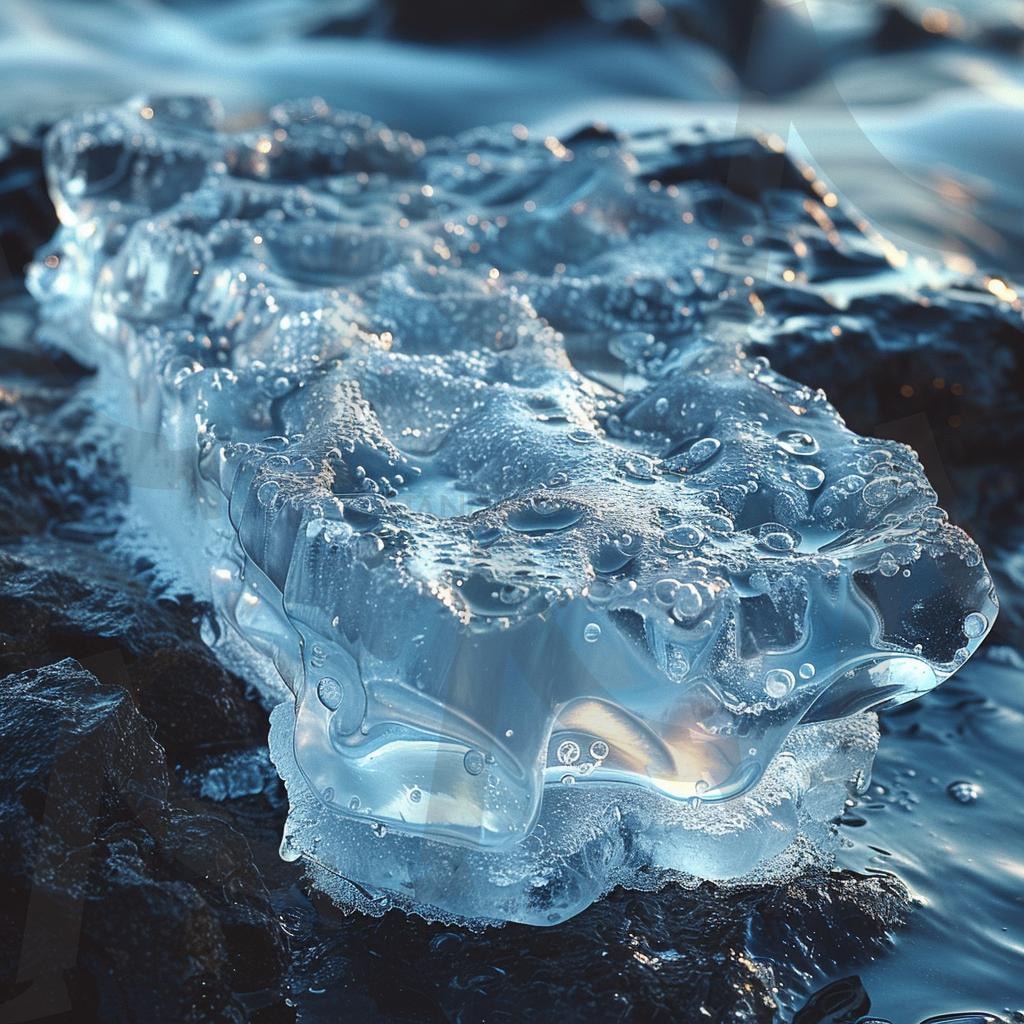 얼음예술작품 | 얼음, 물, 겨울, 빙하, 바위, ai | 스탠바이 STANDBUY 디지털 콘텐츠
