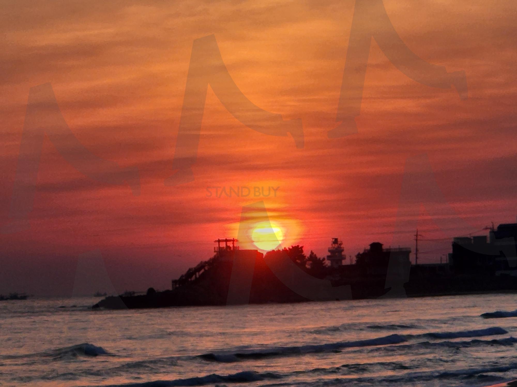 강원도 일출 | 일출, 강릉해변, 주문진, 일출사진, 일출해변 | 스탠바이 STANDBUY 디지털 콘텐츠