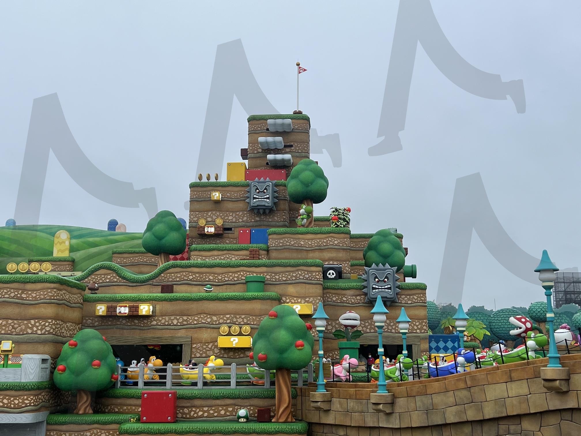 오사카 마리오성(흐린날) | 흐린날, 오사카, 마리오성, 마리오, 유니버셜스튜디오 | 스탠바이 STANDBUY 디지털 콘텐츠