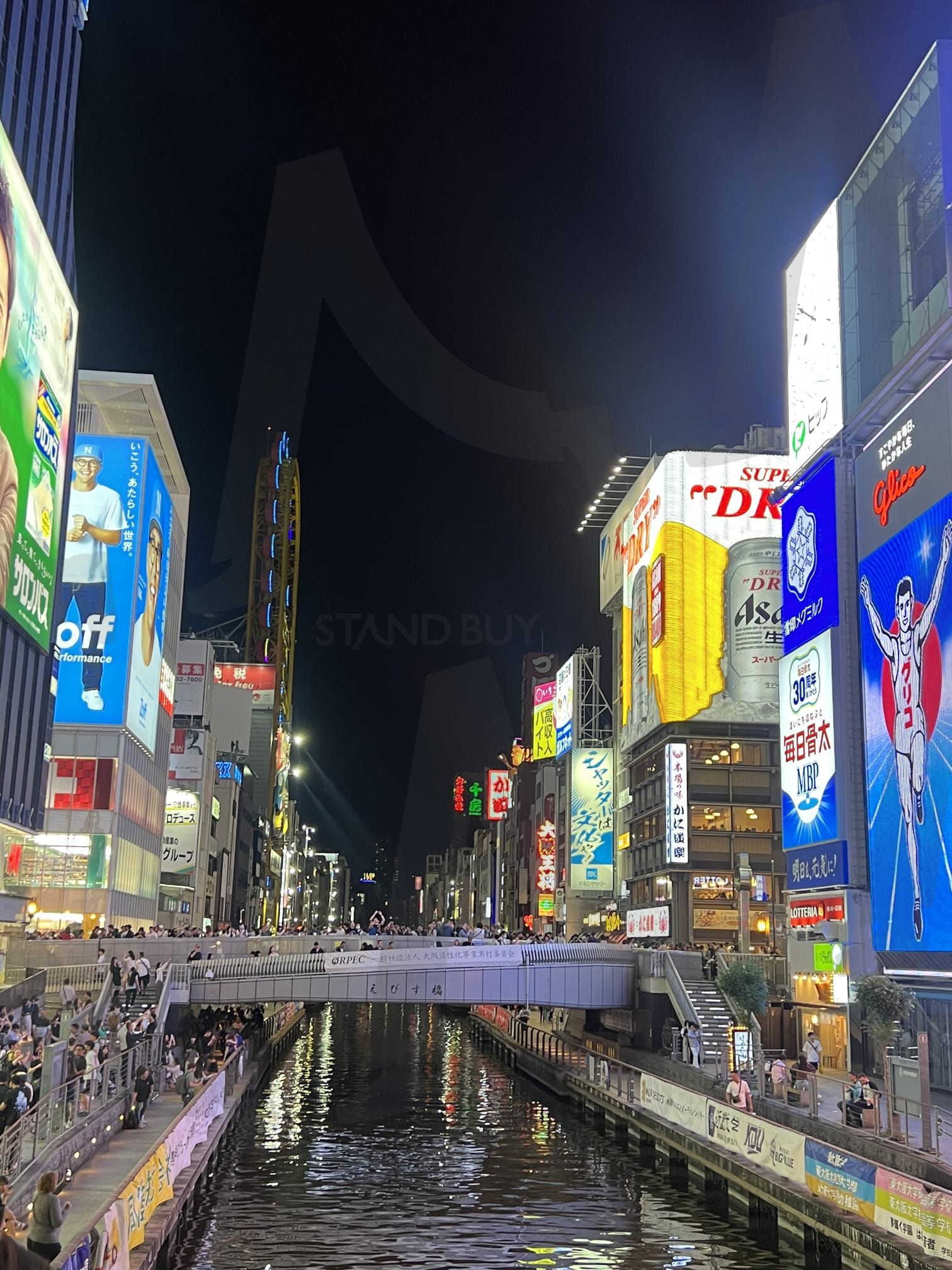 오사카 도톤보리 글리코 네온간판 | 오사카, 도톤보리, 글리코, 일본, 글리코네온간판 | 스탠바이 STANDBUY 디지털 콘텐츠