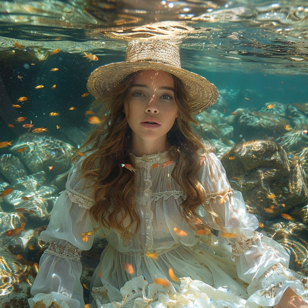 수영 | 머리, 모자, 물, 수영장, 수영, 잠수, 여자, ai | 스탠바이 STANDBUY 디지털 콘텐츠