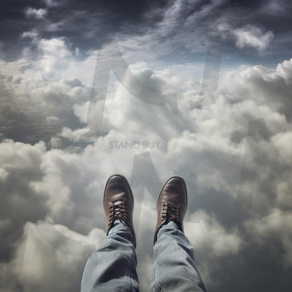 흰구름 | 구름, 흰구름, 신발, 신비, 체험, 날개, ai | 스탠바이 STANDBUY 디지털 콘텐츠