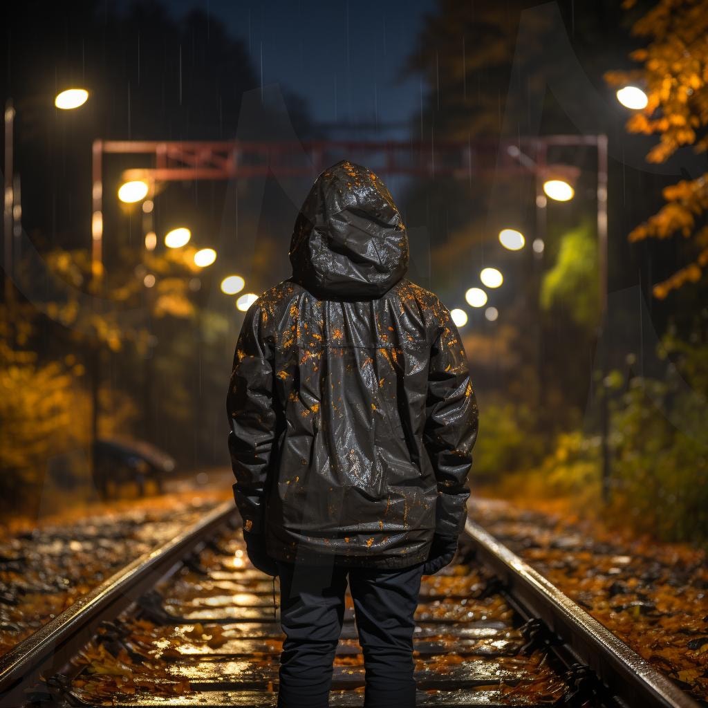 터널 | 터널, 비, 기찻길, 미래, 어둠, 우비, 고독, ai | 스탠바이 STANDBUY 디지털 콘텐츠