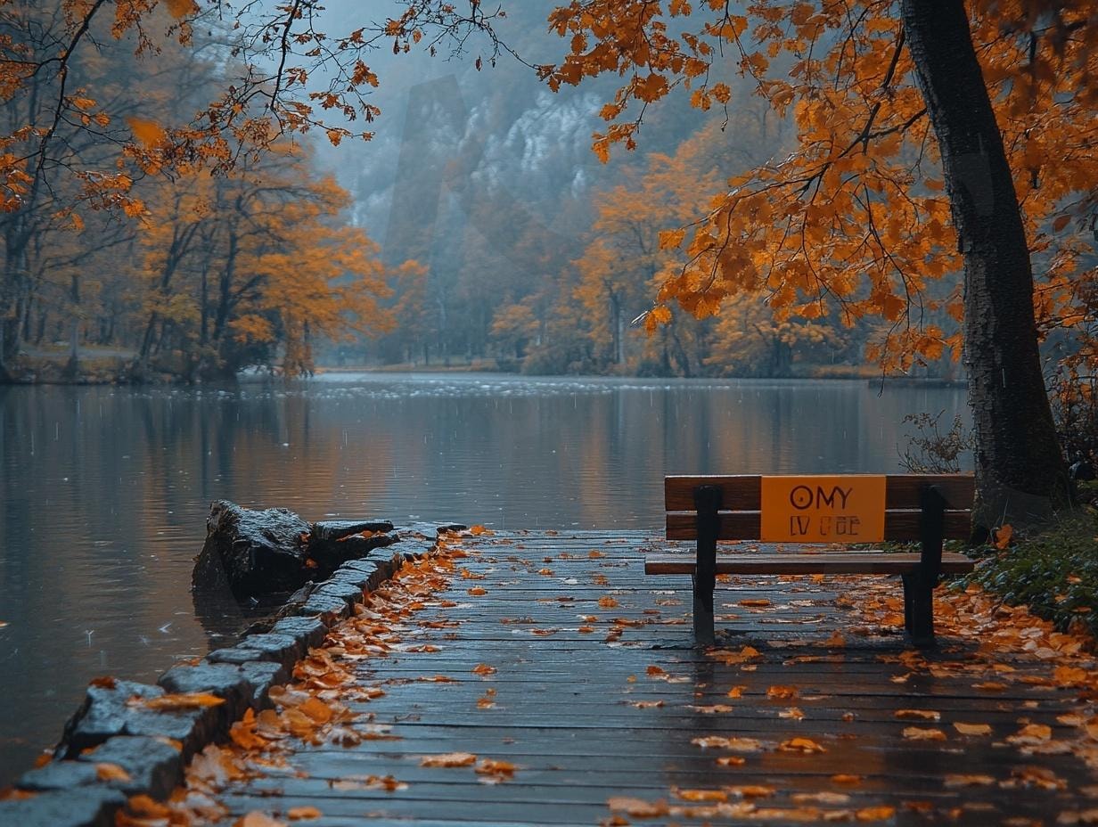 다양한 분위기의 호수가 있는 산책로의 모습 4 | 풍경, 배경, 산책로, 공원, 공원로, 길, ai | 스탠바이 STANDBUY 디지털 콘텐츠