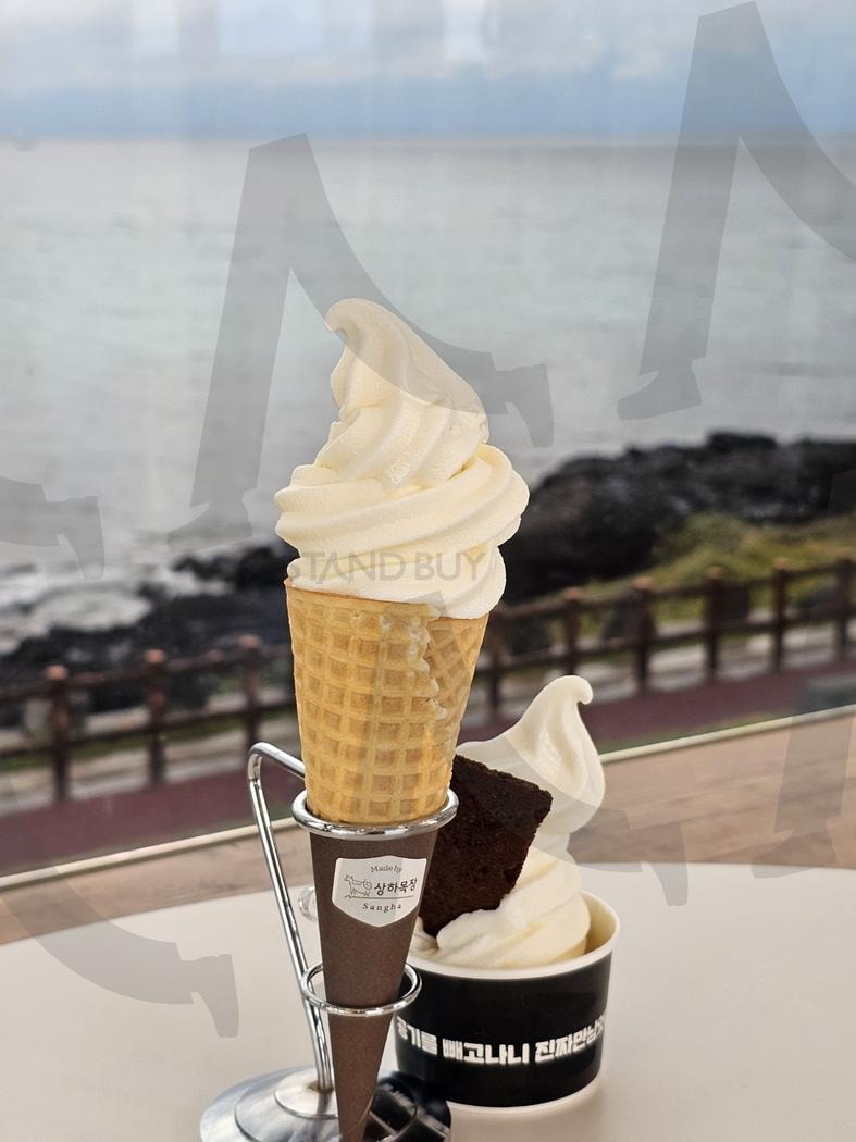 아이스크림 | 제주카페, 해오름, 아이스크림, 우유, 제주상하목장 | 스탠바이 STANDBUY 디지털 콘텐츠
