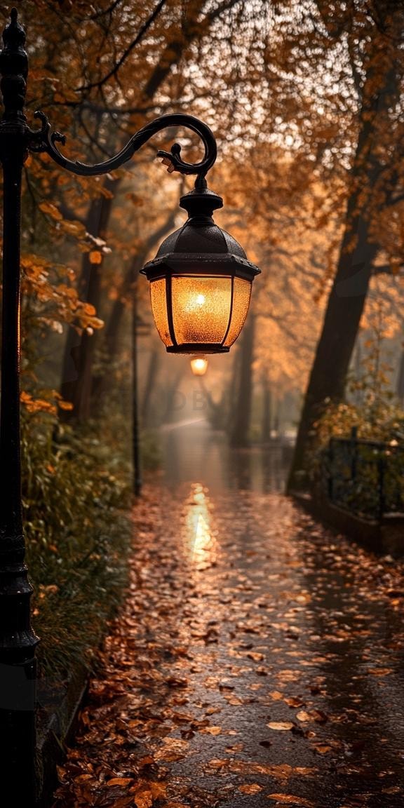 다양한 분위기의 호수가 있는 산책로의 모습 6 | 풍경, 배경, 산책로, 공원, 공원로, 길, ai | 스탠바이 STANDBUY 디지털 콘텐츠