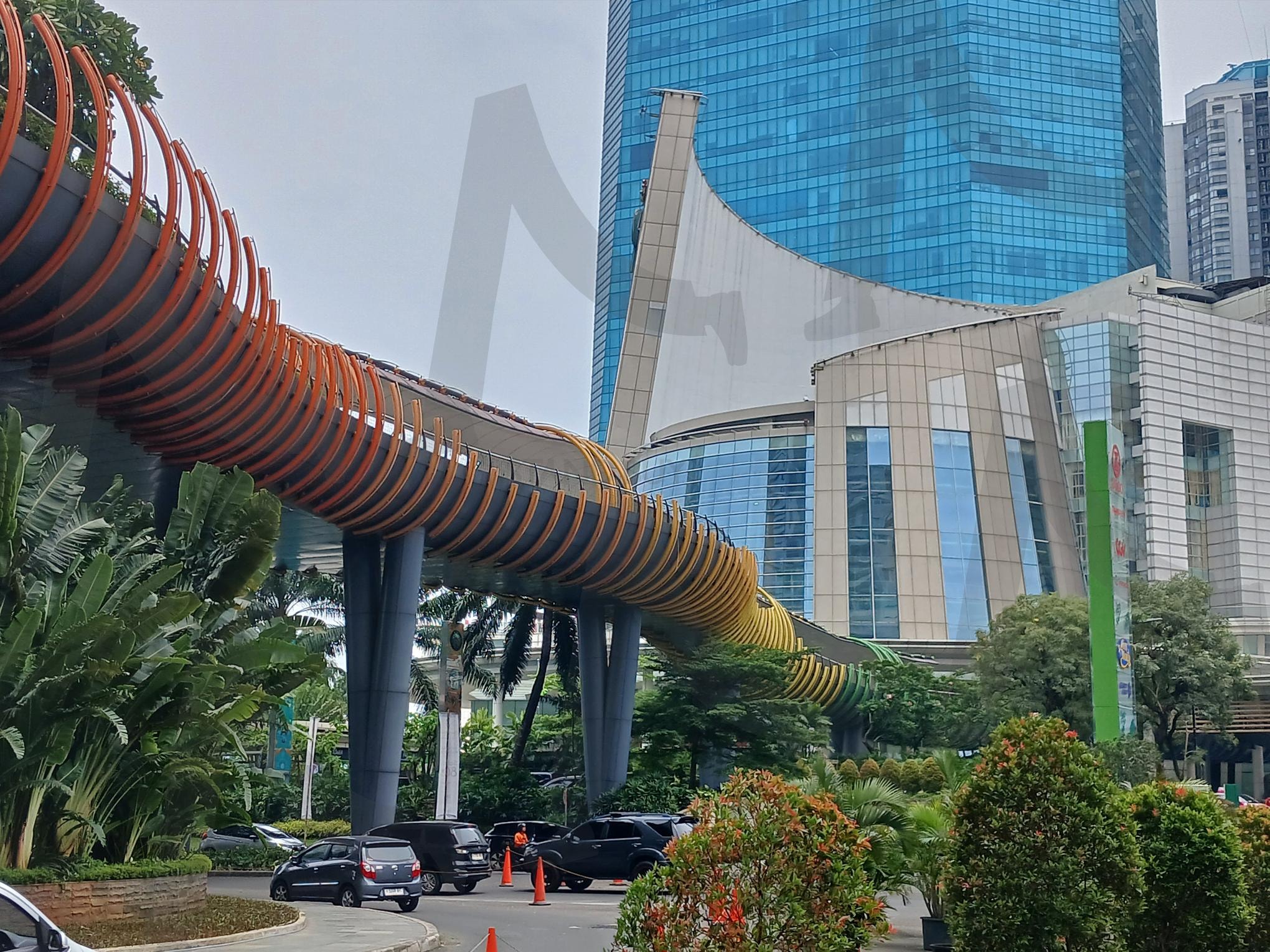 Central Park Mall과 Neosoho Mall 연결 다리 사진 | 자카르타 여행, Central Park Mall, Neo Soho Mall, 자카르타 다리, 자카르타 젊은 연인들 데이트 장소 | 스탠바이 STANDBUY 디지털 콘텐츠