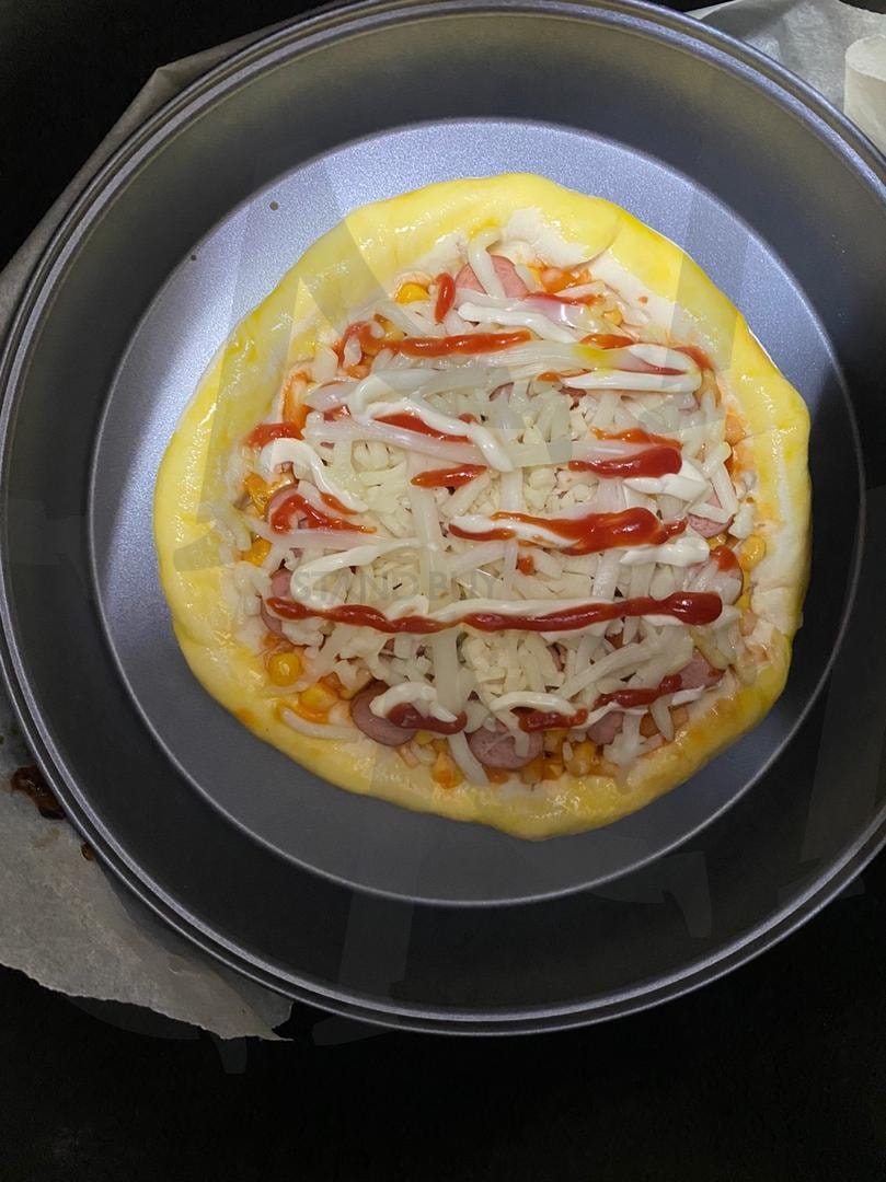 집에서 피자빵 만들기 | 호떡, 피자빵, 피자, 홈베이킹, 베이킹, 디저트, 맛있는빵, 디저트, 옥수수, 양파, 케찹, 마요네즈, 호떡믹스, 반죽, 치즈, 피자치즈, 햄, 소세지, 동그란빵, 작은피자, 미니피자 | 스탠바이 STANDBUY 디지털 콘텐츠