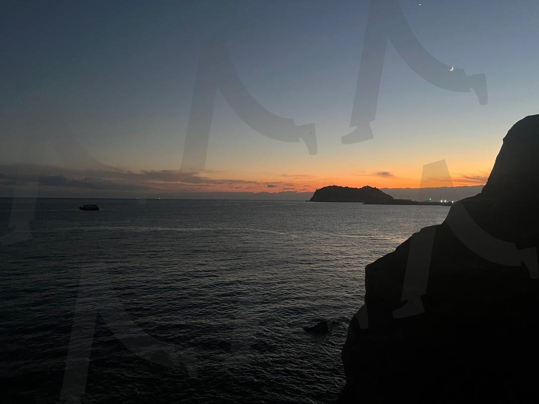 제주도의 노을(2) | 노을, 행복, 여행, 제주도, 섬, 수평선 | 스탠바이 STANDBUY 디지털 콘텐츠