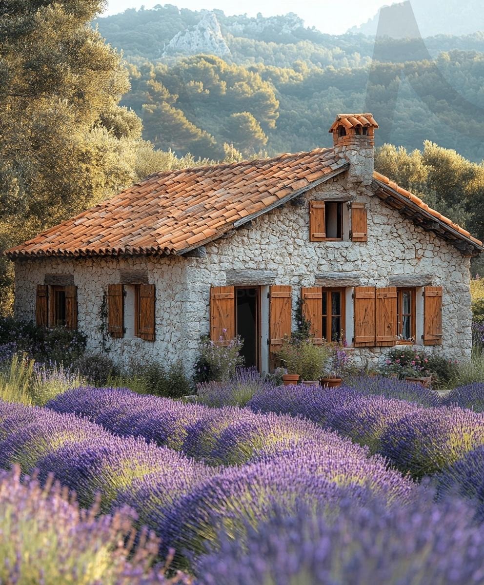 다양한 분위기의 주택의 모습11 | 풍경, 배경, 환경, 집, 주택, 건축물, ai | 스탠바이 STANDBUY 디지털 콘텐츠