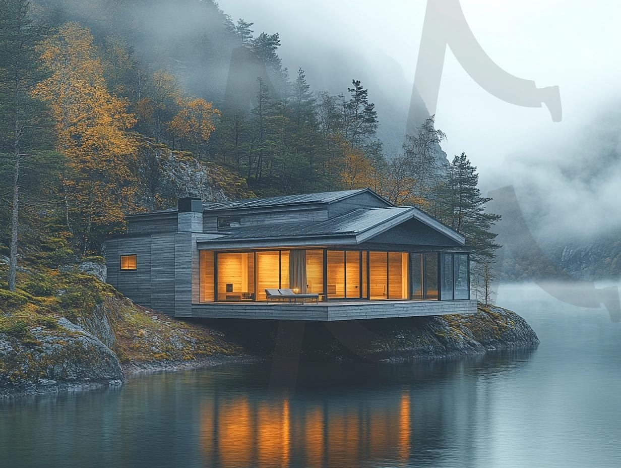 다양한 분위기의 주택의 모습24 | 풍경, 배경, 환경, 집, 주택, 건축물, ai | 스탠바이 STANDBUY 디지털 콘텐츠