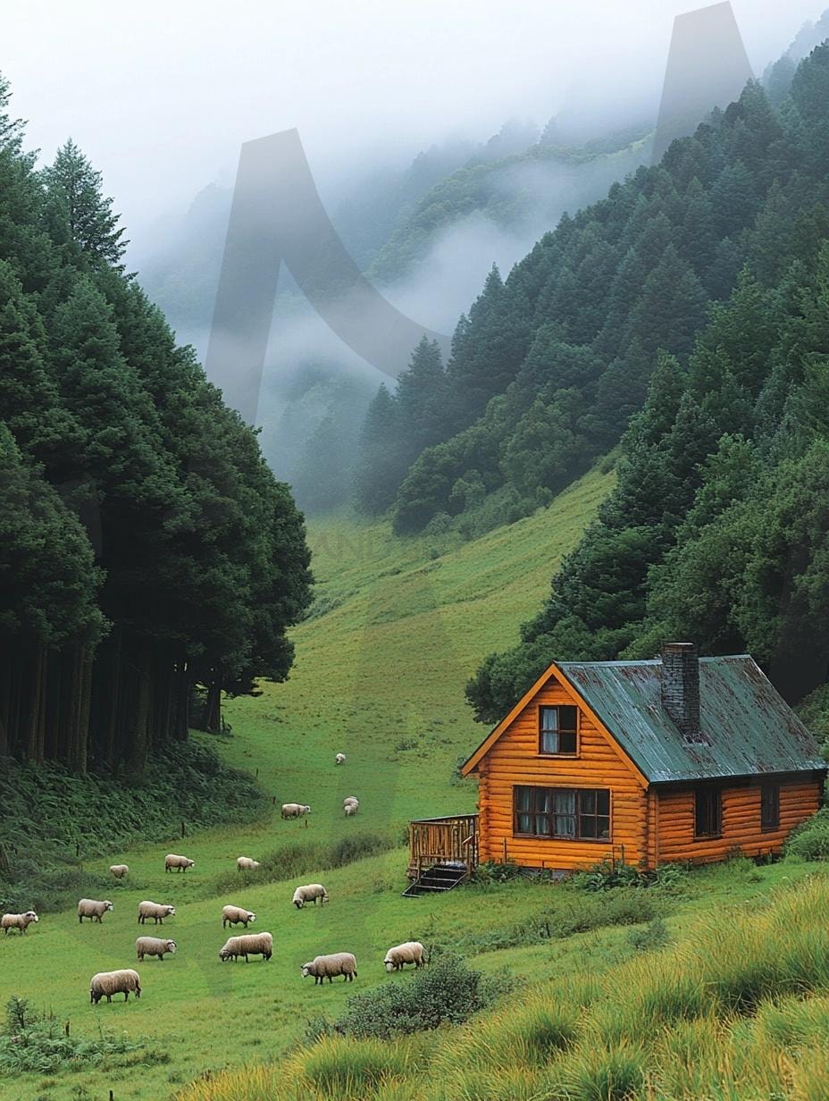 다양한 분위기의 주택의 모습5 | 풍경, 배경, 환경, 집, 주택, 건축물, ai | 스탠바이 STANDBUY 디지털 콘텐츠