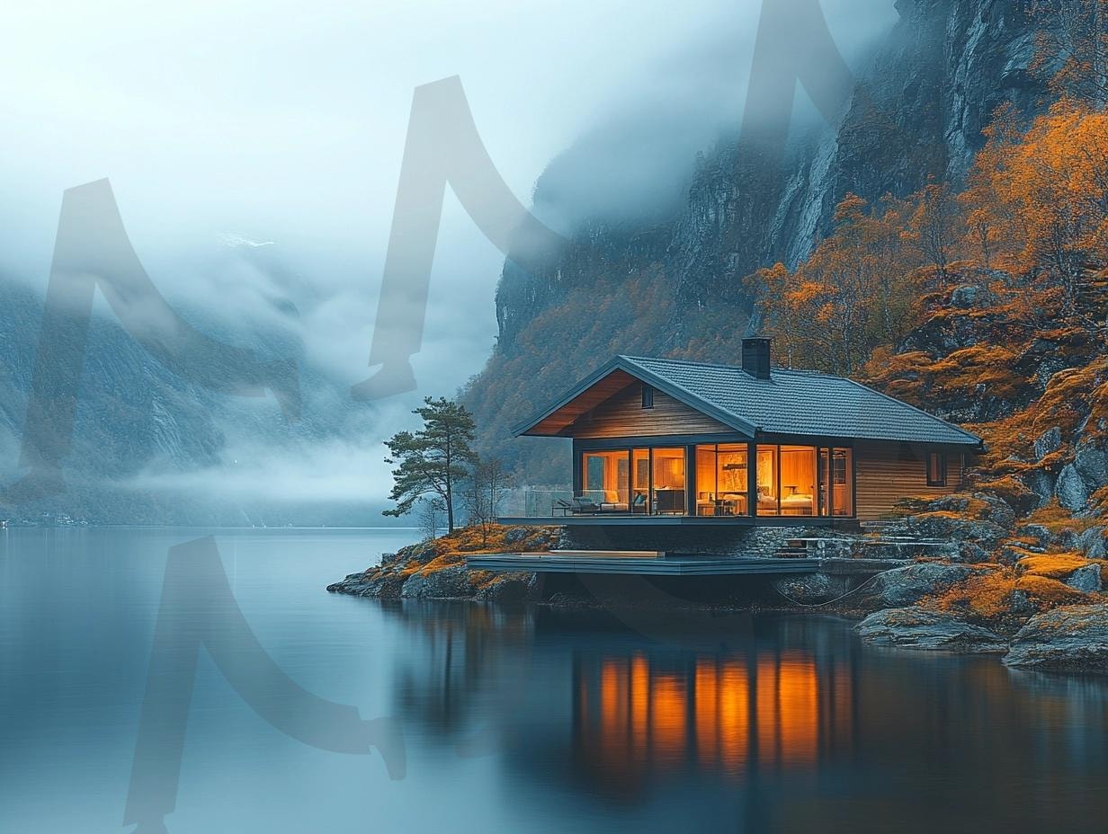 다양한 분위기의 주택의 모습21 | 풍경, 배경, 환경, 집, 주택, 건축물, ai | 스탠바이 STANDBUY 디지털 콘텐츠